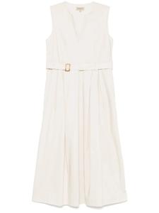 Платье миди с поясом Woolrich, нейтральный