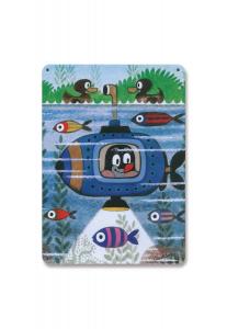 LOGOSHIRT Картина 'Der kleine Maulwurf - U-Boat', мультиколор