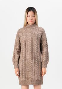 Платье ONLY ONLIDA LIFE HIGH NECK DRESS, Chestnut/Dark Brown