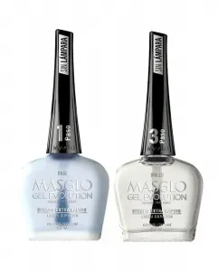 Набор Gel Evolution Эффект Геля База и Блеск Masglo