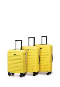 Комплект багажа от abs luggage set Wittchen, Yellow
