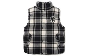 Пуховик унисекс в клетку MLB