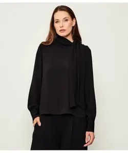 Блуза Loose fit Liu Jo, черный