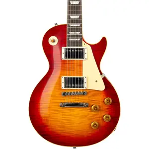 Электрогитара Gibson Custom M2M 1959 Les Paul Standard Reissue VOS с ручным подбором верха и фабричной отделкой Burst