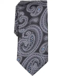 Мужской галстук Hampshire с принтом пейсли Club Room, черный