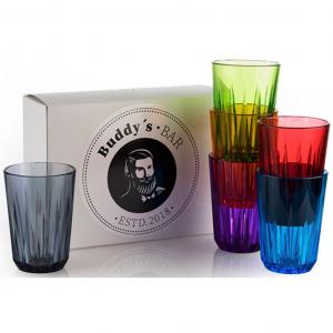 Бокалы Buddy 150 мл, набор из 6 штук Buddy'S, мультиколор