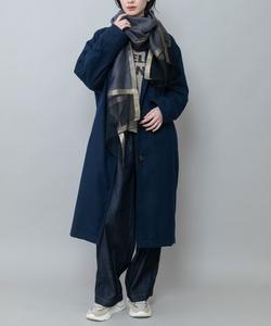 палантин из органзы с каймой