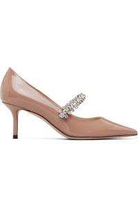 Jimmy Choo Розовые туфли-лодочки Bing на каблуке 65 см