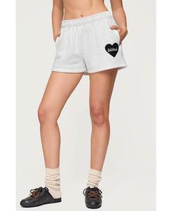 Женские спортивные шорты Big Love Edikted Edikted, Gray-melange