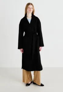 Классическое длинное пальто vipoka Vila, Black Beauty