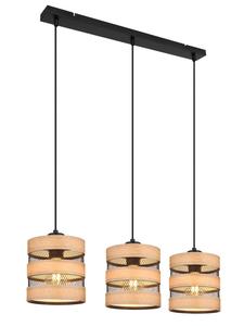 Подвесной светильник SOENI черного цвета Globo lighting