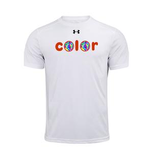 Футболка с коротким рукавом Unisex быстросохнущая Under Armour, белый