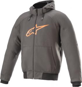 Мотоциклетная толстовка Alpinestars chrome sport, Grey/Orange