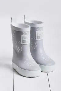 Меняющие цвет резиновые сапоги Grass & Air, серый