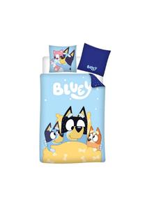 Детский комплект постельного белья Bluey – 1 пододеяльник 140x200 & 1 наволочка 65x65 Cofi, разноцветный 140x200+65x65см