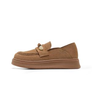 C°BANNER Лоферы женские Кофейные/Бежевые/Кэмел