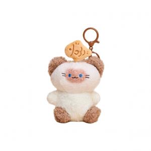 Игрушка-антистресс AIQINGCAOZHILIANWANJU Pull Tab с маленьким животным, брелок-плюш, 8 см AIQINGCAOZHILIAN(WANJU)