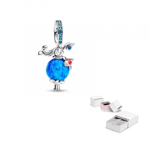 Pandora Подвески из 925 стерлингового серебра для женщин в синем цвете