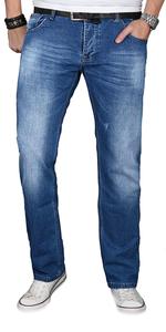 Джинсы Alessandro Salvarini Salvarini Basic Multi4, цвет Mittelblau