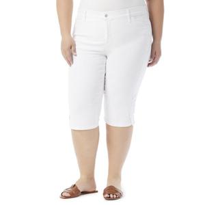 Брюки Аманда Скиммер больших размеров Gloria Vanderbilt, цвет vintage white