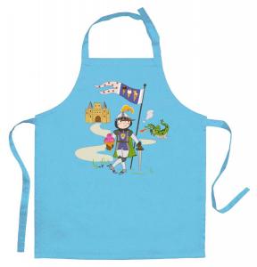 Детский фартук Winkler Peps Chevalier et dragon, синий - текстиль - 63 x 1 x 52 см