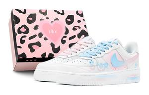 Мужские кроссовки для скейтбординга Nike Air Force 1, White