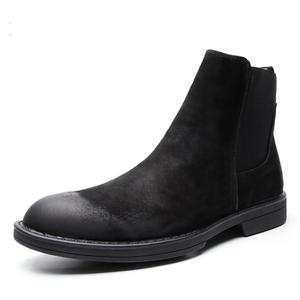 H2 Кожаные ботинки Chelsea мужские коричневые