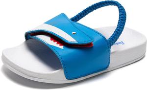 Сандалии-шлепанцы для мальчиков и девочек FUNKYMONKEY, детская обувь для улицы, пляжа и бассейна, синий