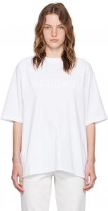 Футболка JACQUEMU Les Classiques 'Le t-shirt Typo' JACQUEMUS