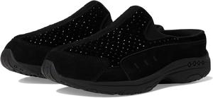 Кроссовки Easy Spirit Women's Traveltime762, Black Suede/Black Velvet
