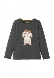 Топ Vertbaudet Long sleeved top, Dunkelgrau/Grey