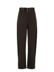 Брюки с поясом Magda Butrym, коричневый