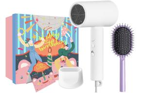 Фен MI H101 с отрицательными ионами для ухода за волосами, высокоскоростная сушка, компактный складной H101 Xiaomi