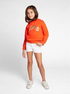 Джинсовые шорты обычного кроя R14139 S Michael Kors Kids, белый