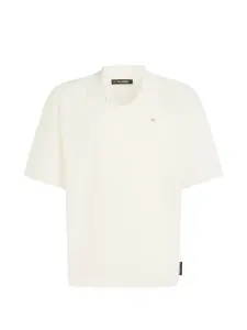 Трикотажная футболка свободного кроя Karl Lagerfeld, бежевый