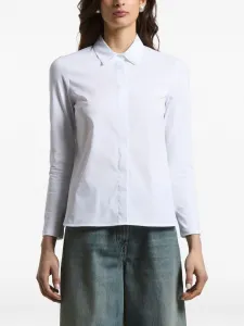 Рубашка с заостренным воротником Peserico, белый