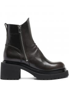 Кожаные сапоги Officine Creative, коричневый