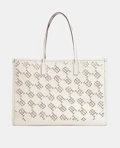 Сумка-тоут от цвета слоновой кости Tommy Hilfiger, бежевый