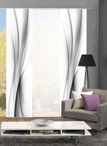 Комплект панельных штор 3 шт. полупрозрачные 60/245 см, мультиколор