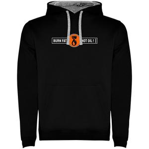 Худи Kruskis Burn Fat Two-Colour, черный