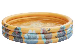 Дино-бассейн с 3 кольцами "Мир Юрского периода", 122 см x 23 см