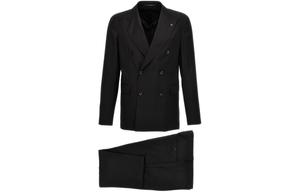 Двубортный костюм-двойка Tagliatore, черный