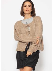 Кардиган SASSYCLASSY, бежевый
