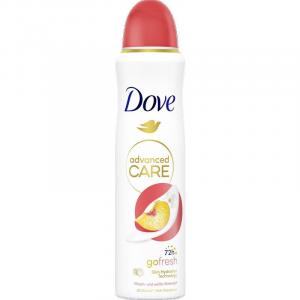Спрей-антиперспирант Advanced Care со свежим ароматом персика и белых цветов Dove, 150 ml