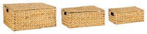 Набор корзин 46x36x21 см, естественный