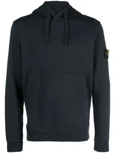 Худи с нашивкой Compass Stone Island, синий