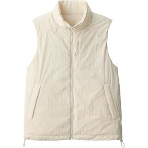 Жилет Unisex Stand Collar Moderate Others MUJI, айвори