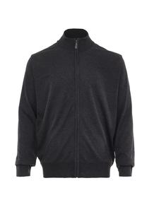 Вязаный кардиган boline, антрацит/светло-серый