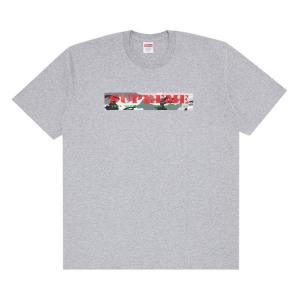 Футболка Supreme Hardcore Tee, Heather Grey
