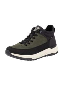 Rieker Ботинки на шнуровке зеленого цвета